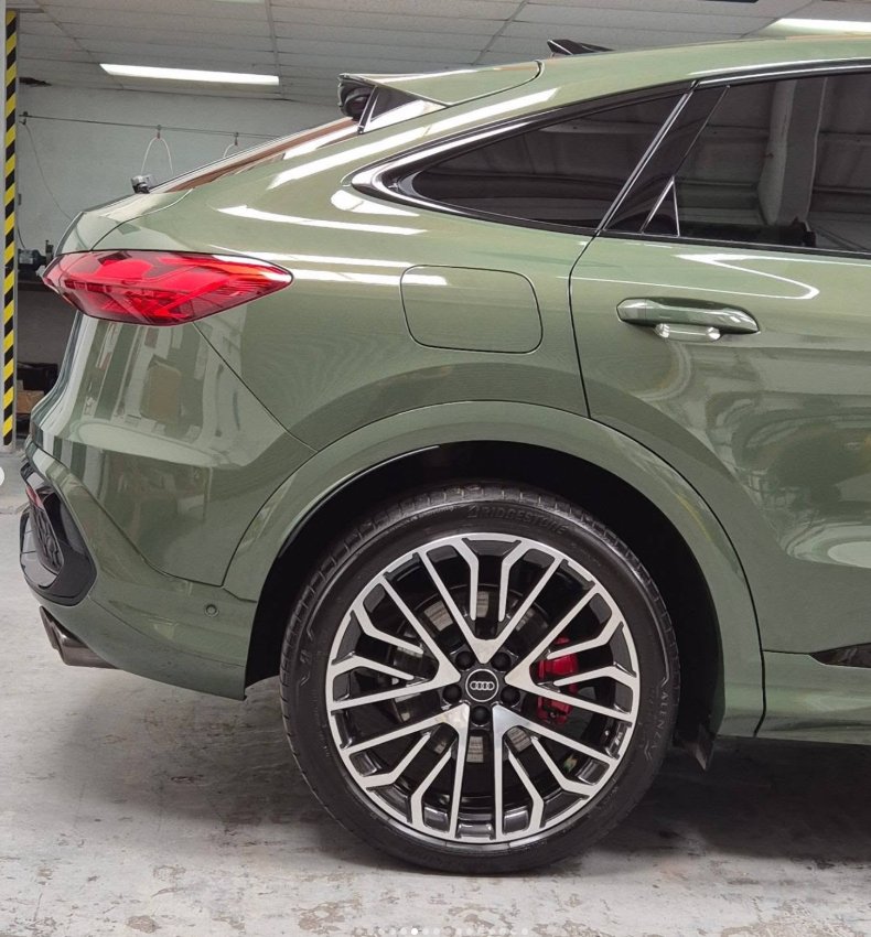 Recently detailed vehicle